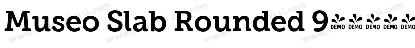 Museo Slab Rounded 9字体转换